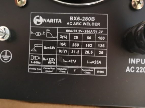 NARITA BX6-280B  3