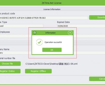 ZKTECO ZK-TIME.NET3.0-1000