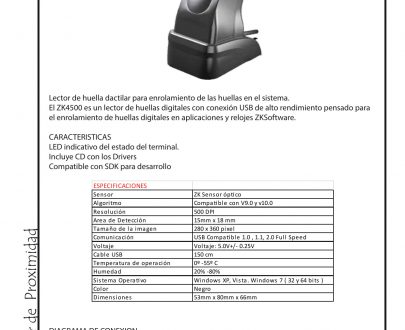 ZKTECO ZK-4500