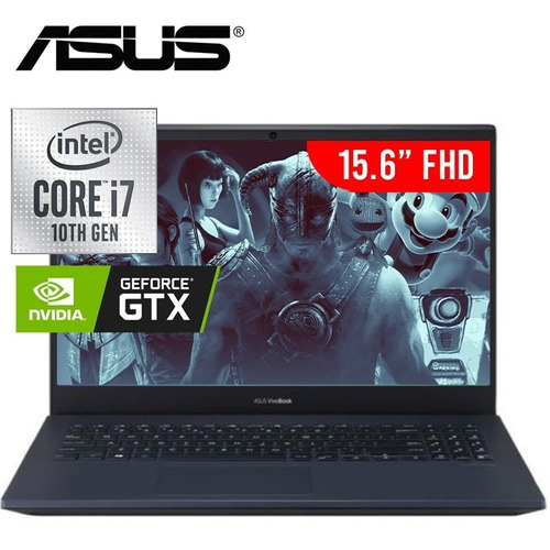ASUS K571li-pb71 I7 16gb 1tb + Ssd T.v Gtx 1650ti W10