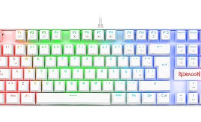 REDRAGON Redragon KUMARA WHITE K552 SP + Logitech Logitech G203 White