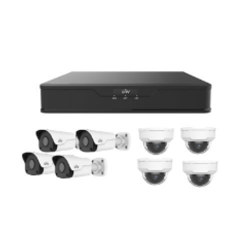 BEST SEGURITY UNV-KIT-8CAM+NVR8CH-L